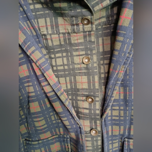 BACI LAYERED BLAZER JACKET S ITALY EDGY PREPPY CHIC - Picture 3 of 7